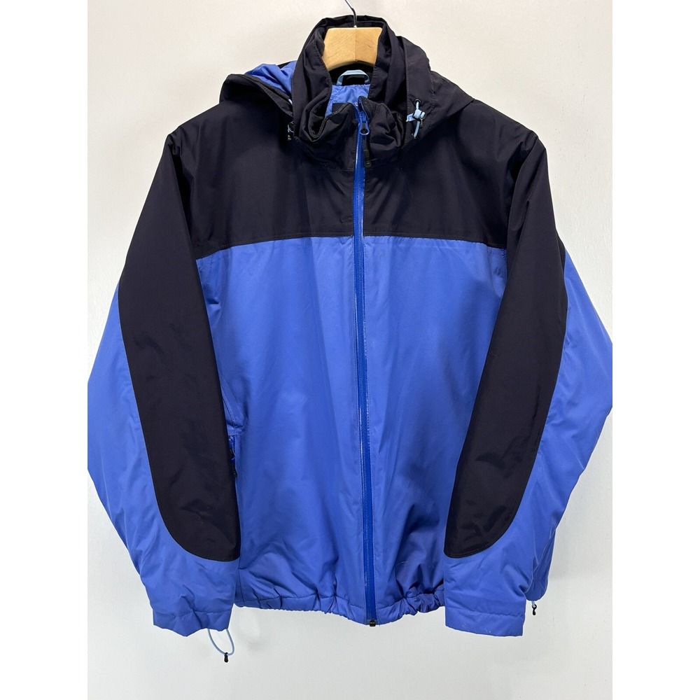 Lands' End Kids Winter Coat Parka Jacket Sz X-Large 18 20 Blue Thermalite Hood